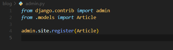 add-blog-model-to-admin-panel